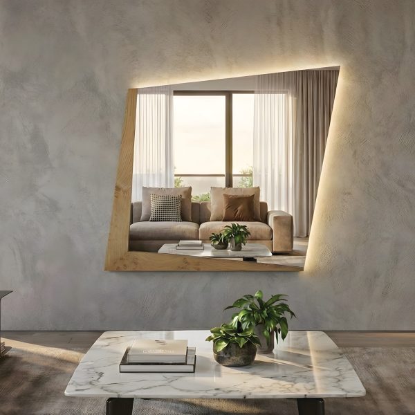 specchio decorativo con cornice