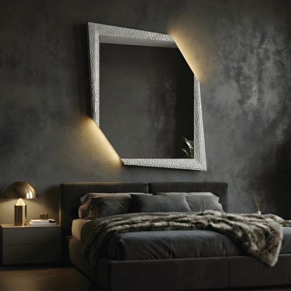 cometa Specchio da parete asimmetrico