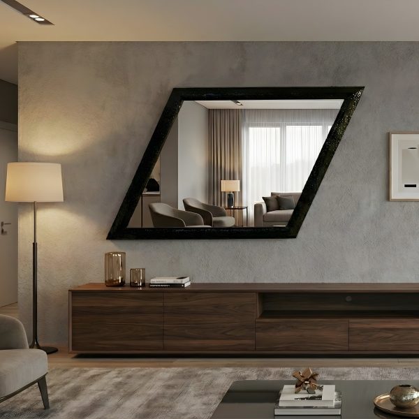 specchio geometrico moderno