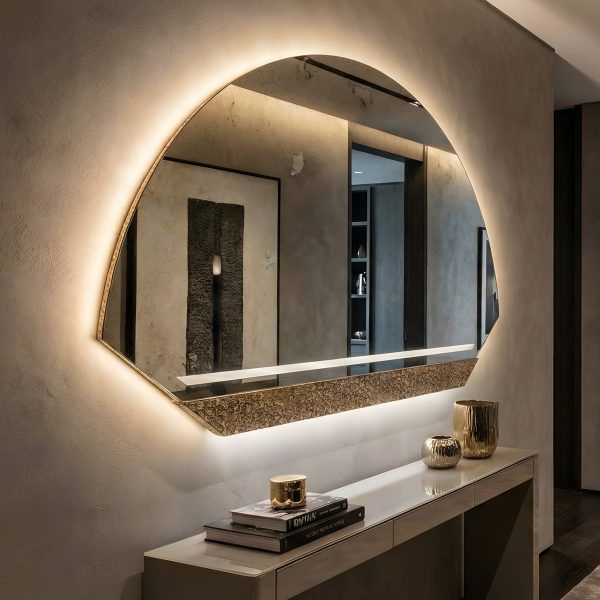 specchio decorativo da parete saturno